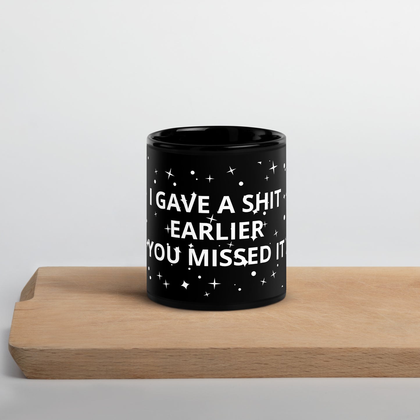 Black Glossy Mug