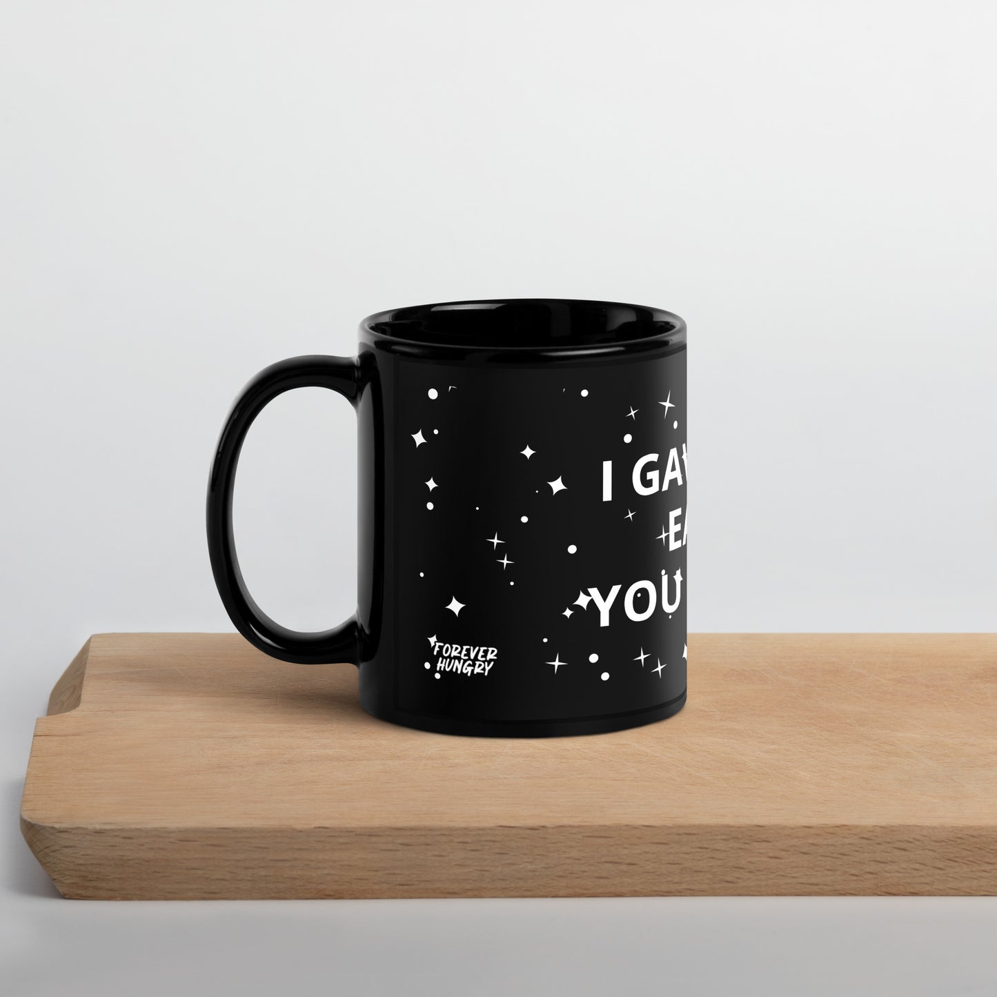 Black Glossy Mug