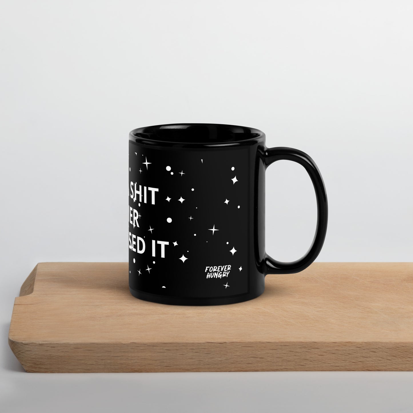 Black Glossy Mug