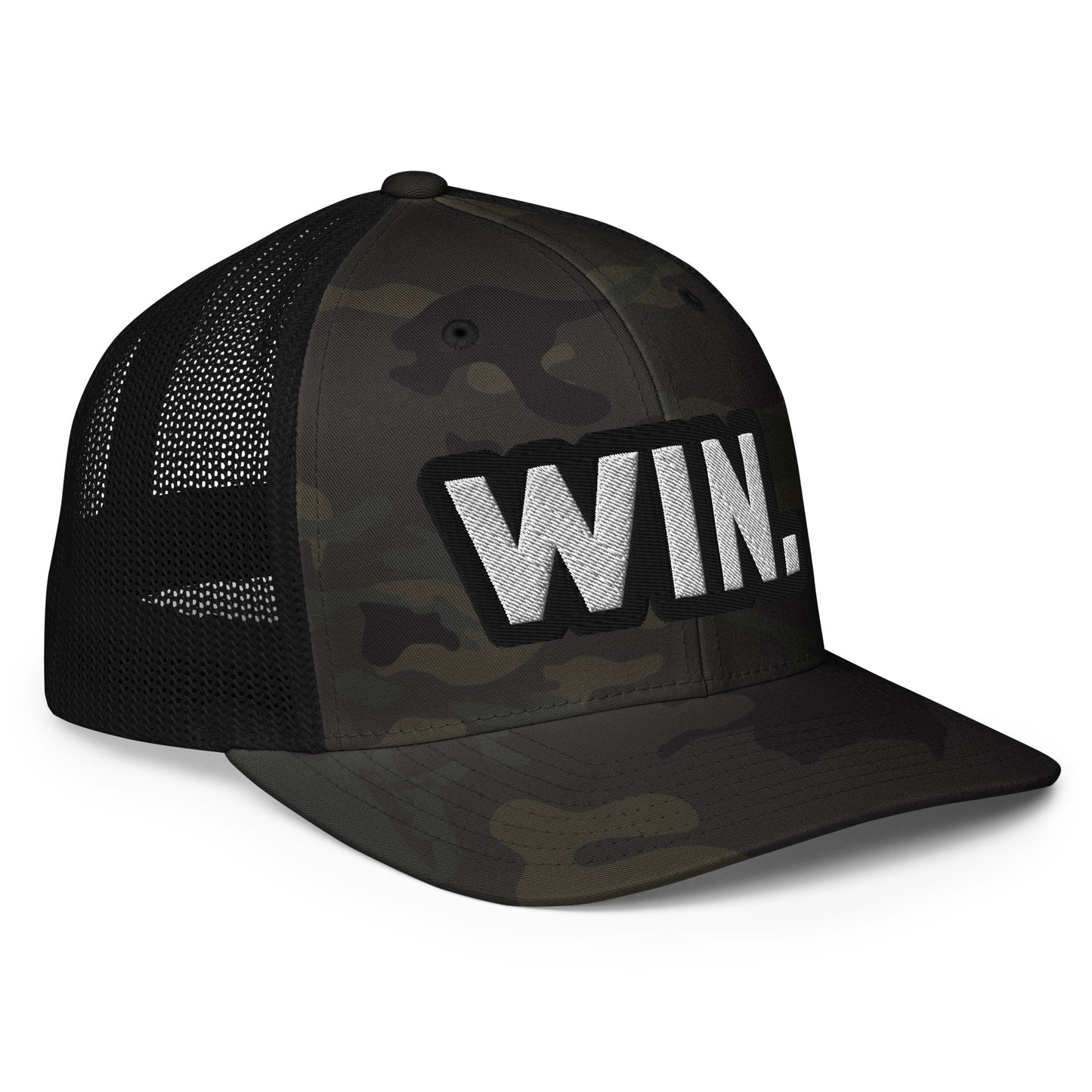 Mesh back WIN trucker cap
