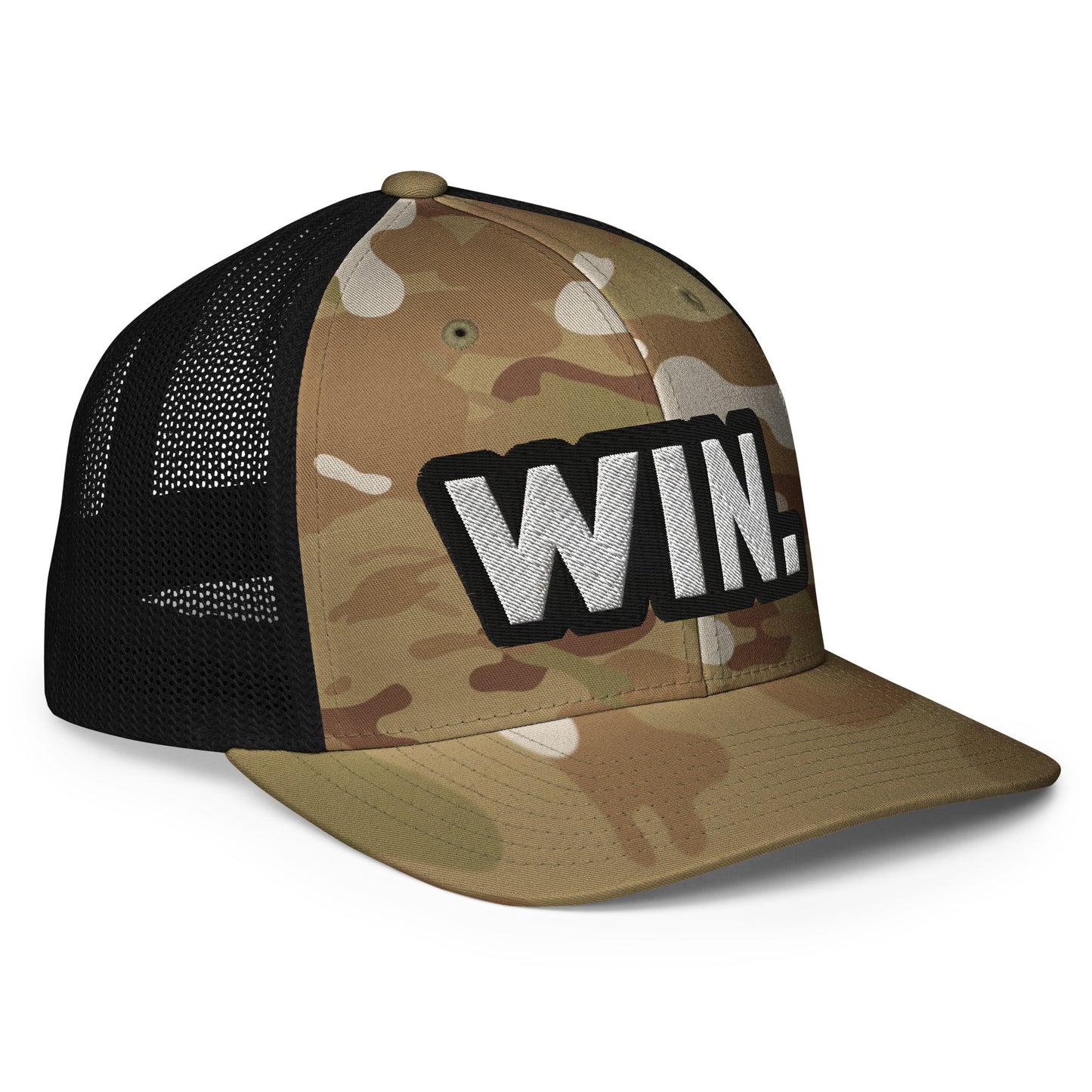 Mesh back WIN trucker cap