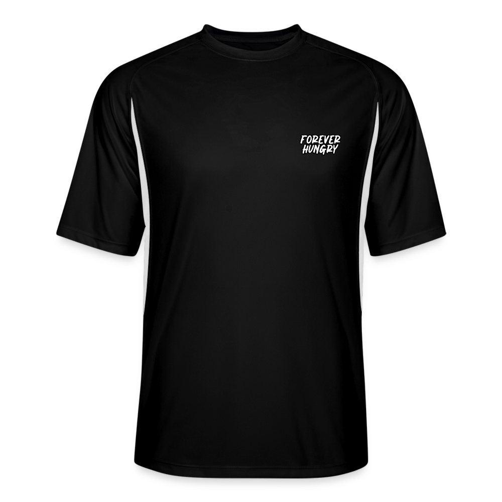 Men’s Cooling Performance Color Blocked Jersey - black/white