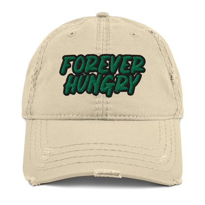 Forever Hungry Distressed Dad Hat