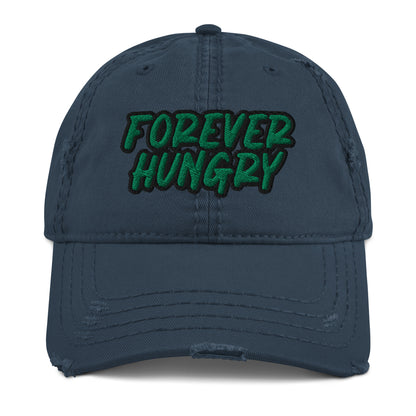 Forever Hungry Distressed Dad Hat