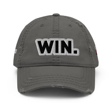 Load image into Gallery viewer, WIN. Distressed Dad Hat - Forever Hungry Lifestyle 
