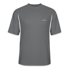 Load image into Gallery viewer, Men’s Cooling Performance Color Blocked Jersey - dark gray/white
