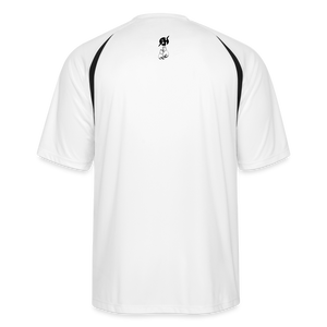 Men’s Cooling Performance Color Blocked Jersey - white/black